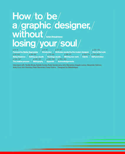 © Adrian Shaughnessy 2005 — »&lt;b&gt;At various points in my life, design has suddenly seemed unimportant.&lt;/b&gt; Yet, &lt;em&gt;I’ve always managed to rekindle my interest,&lt;/em&gt; and despite a few bust-ups. &lt;b&gt;I’m still in love with graphic design.&lt;/b&gt;« — &lt;b&gt;&lt;a href=&quot;http://telfser.com/stories/4984/&quot;&gt;Good work at its notice:&lt;/a&gt;&lt;/b&gt;